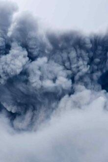 What Would Happen If a Hurricane Hit an Erupting Volcano