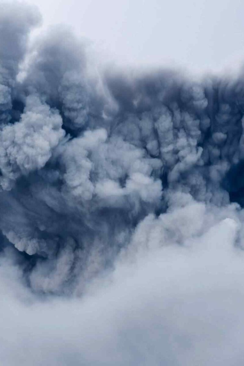 What Would Happen If a Hurricane Hit an Erupting Volcano
